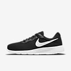 Nike tanjun black white online